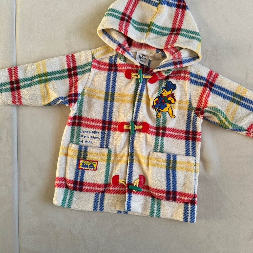 Disney Store Vintage Plaid Sweater